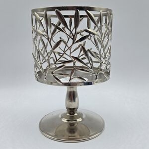 Bath & Body Works Vine Leaf 3 Wick Pedestal Candle Holder